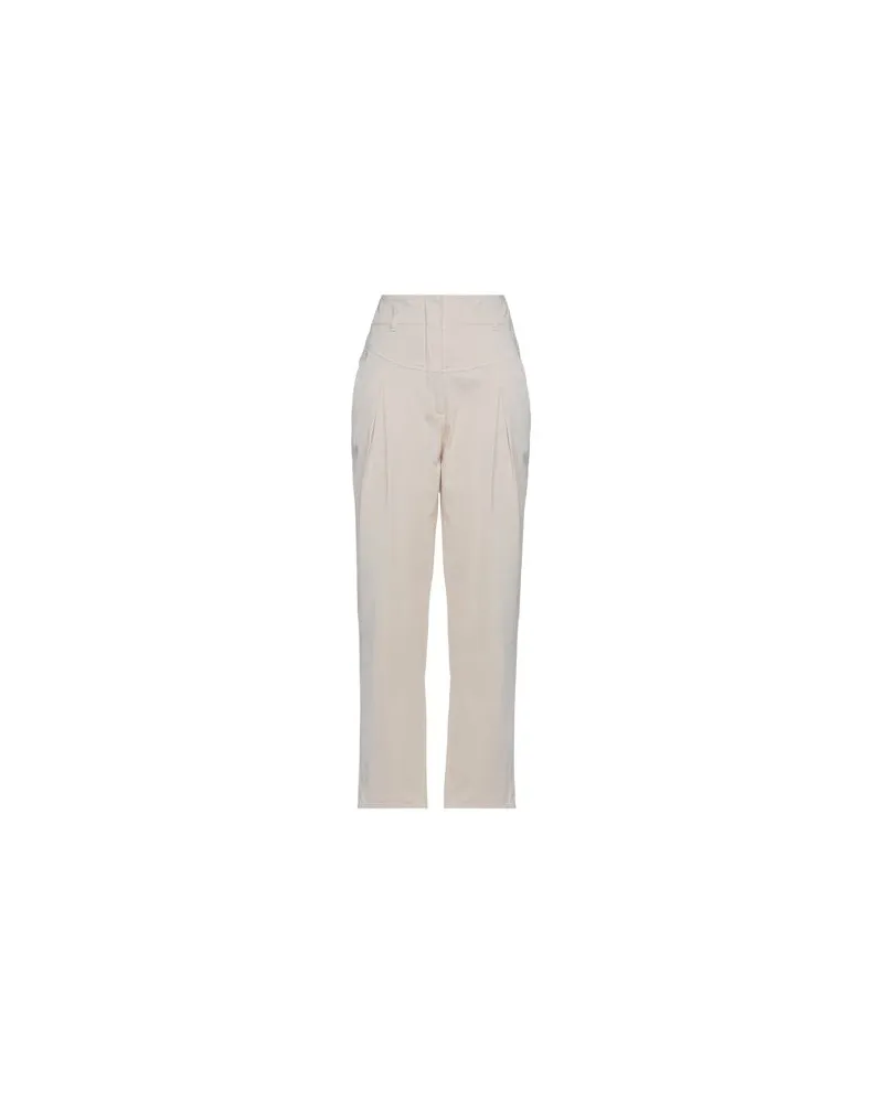 Alberta Ferretti HOSEN & RÖCKE - Jeanshosenauf YOOX.COM Elfenbein