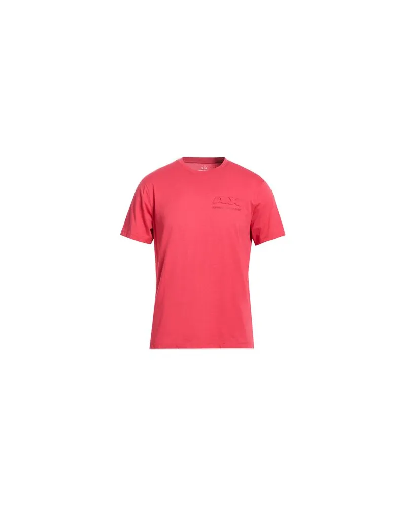 Armani Exchange TOPS - T-shirtsauf YOOX.COM Rot
