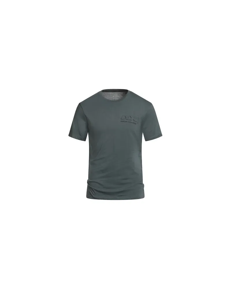 Armani Exchange TOPS - T-shirtsauf YOOX.COM Dunkelgrün