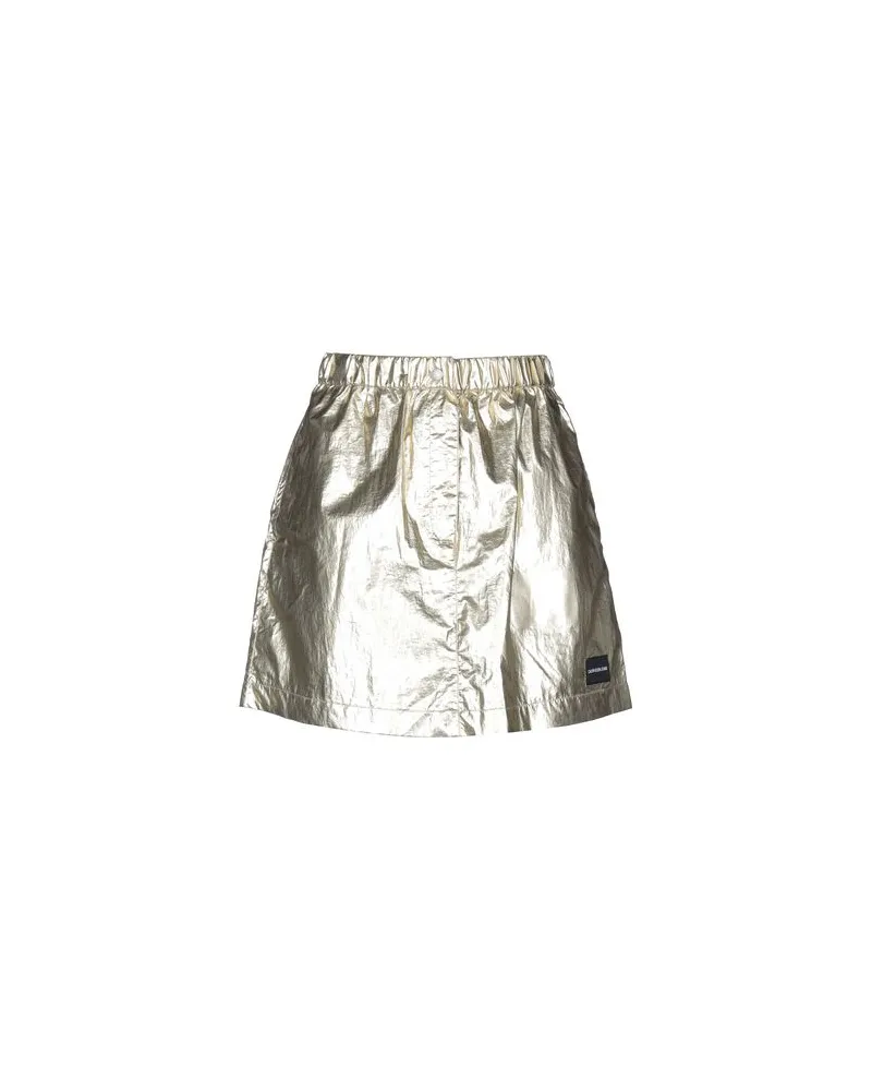 Calvin Klein HOSEN & RÖCKE - Miniröckeauf YOOX.COM Gold