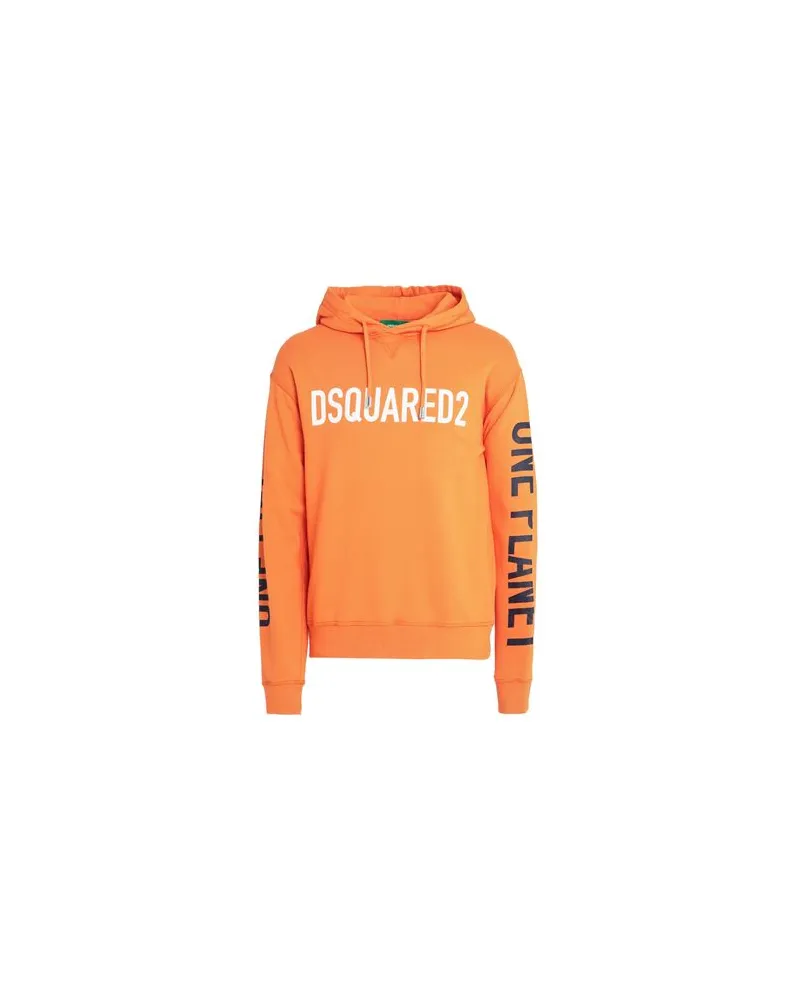 Dsquared2 TOPS - Sweatshirtsauf YOOX.COM Orange
