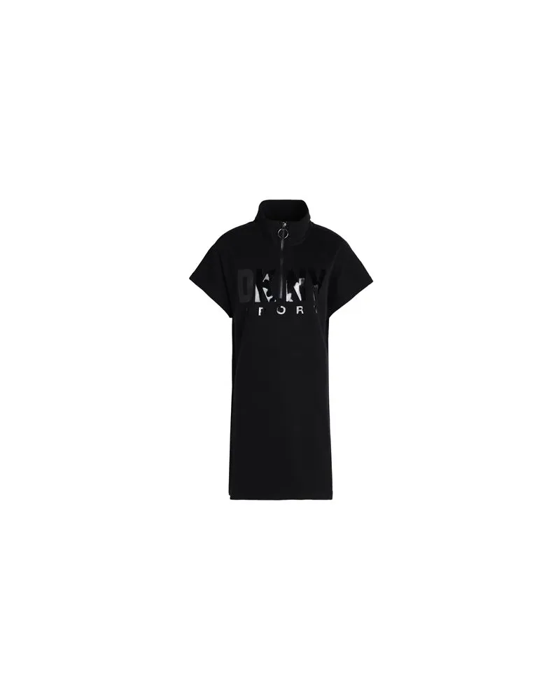 DKNY KLEIDER - Mini-Kleiderauf YOOX.COM Schwarz