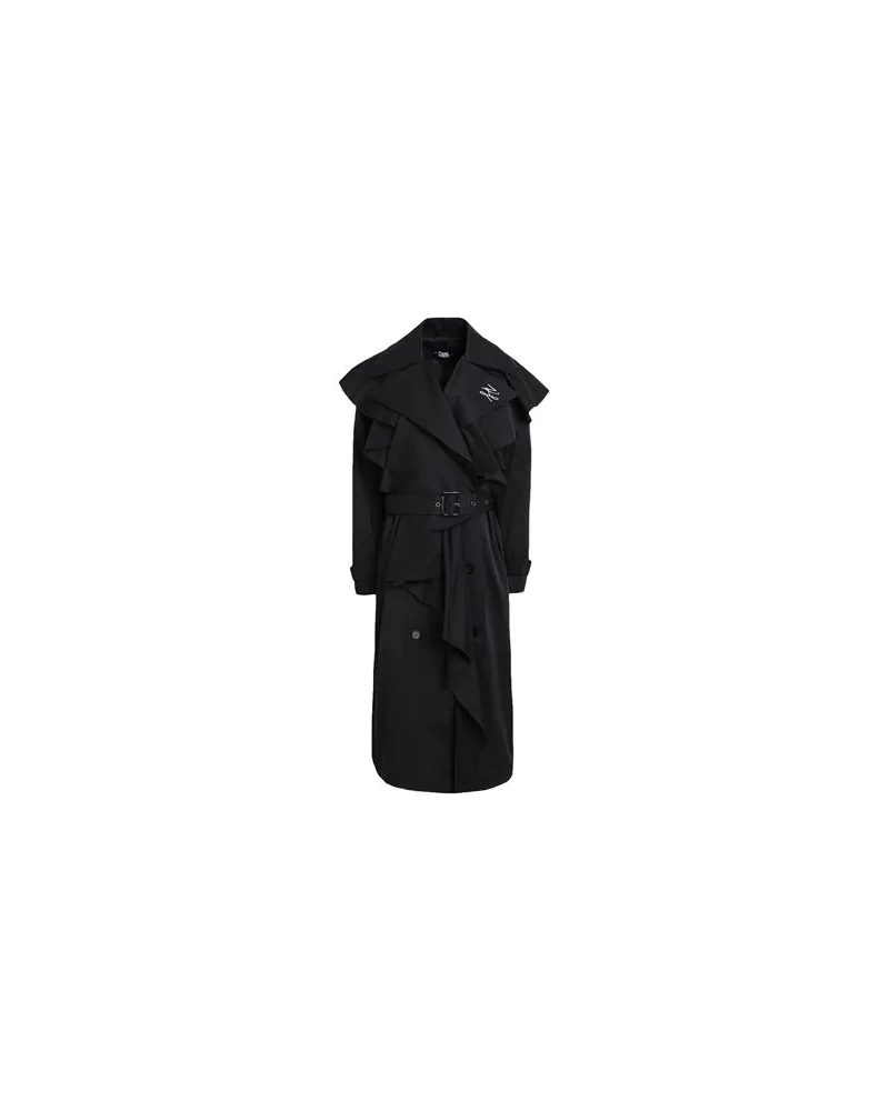 Karl Lagerfeld JACKEN & MÄNTEL - Jacken, Mäntel & Trenchcoatsauf YOOX.COM Schwarz