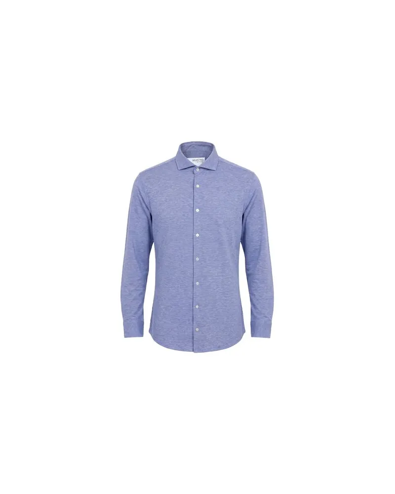 Selected Homme TOPS - Hemdenauf YOOX.COM Blau