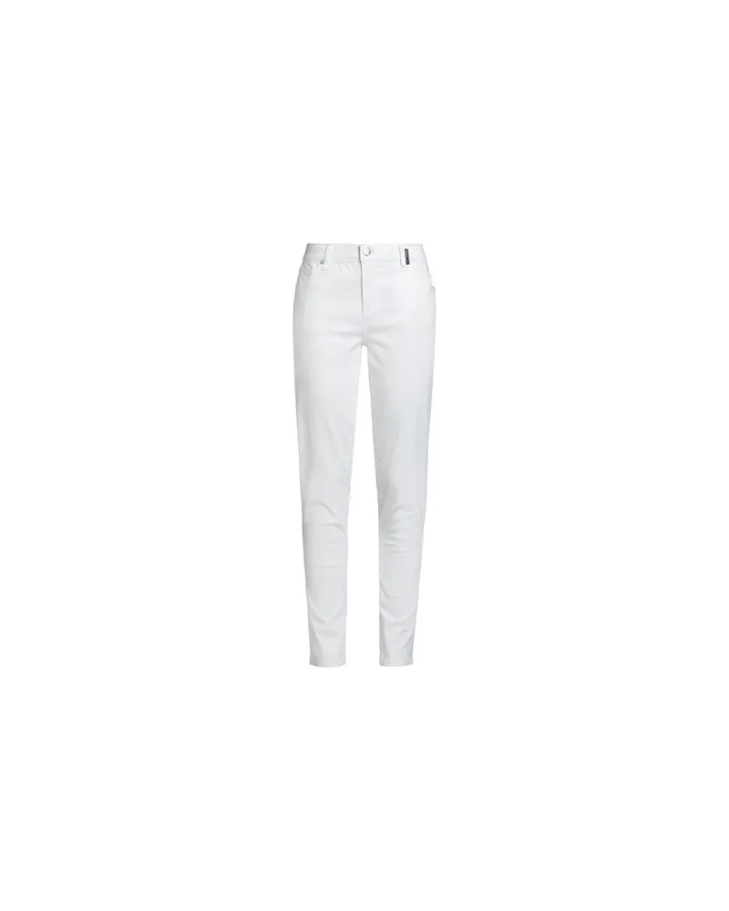 Versace Jeans HOSEN & RÖCKE - Jeanshosenauf YOOX.COM Weiß