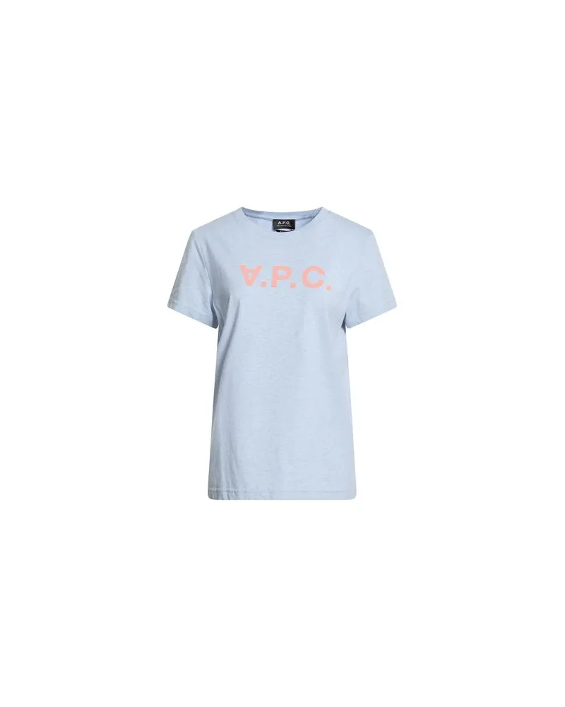 A.P.C. TOPS - T-shirtsauf YOOX.COM Himmelblau