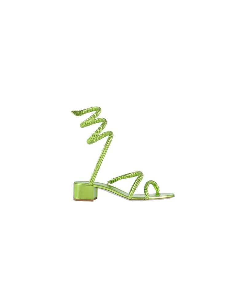 René Caovilla SCHUHE - Sandalenauf YOOX.COM Limettengrün