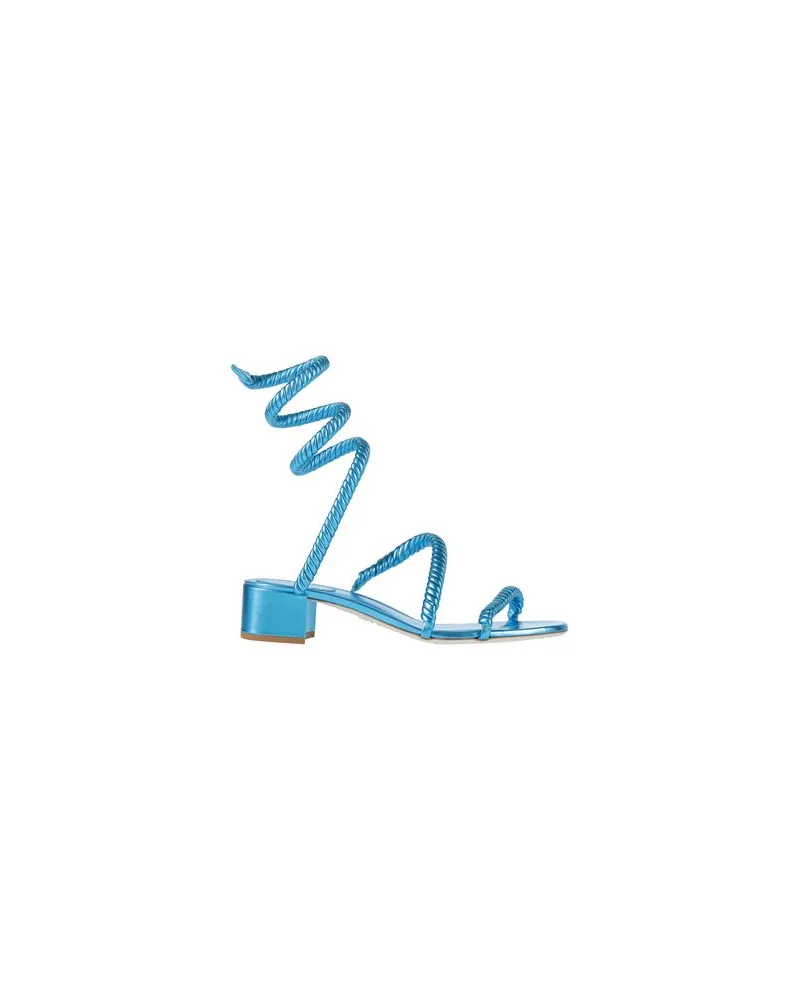 René Caovilla SCHUHE - Sandalenauf YOOX.COM Blau