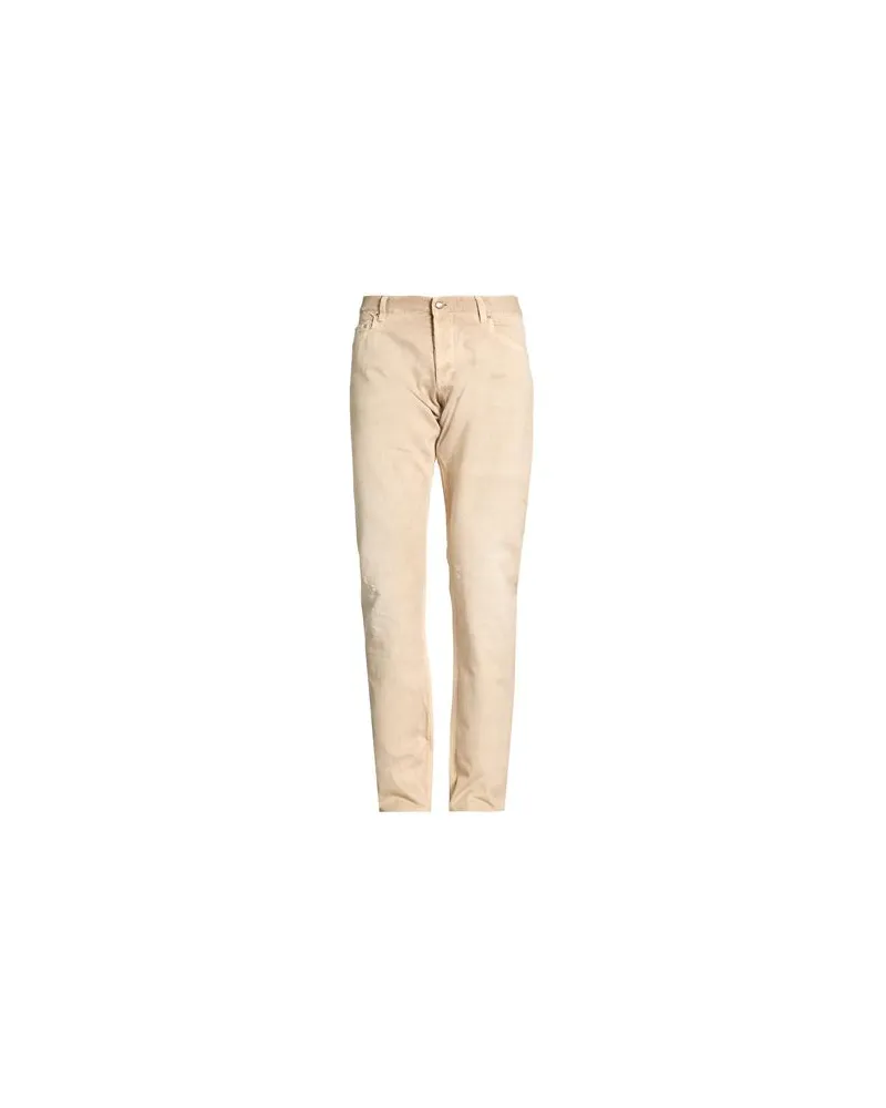 Ermanno Scervino HOSEN & RÖCKE - Jeanshosenauf YOOX.COM Beige