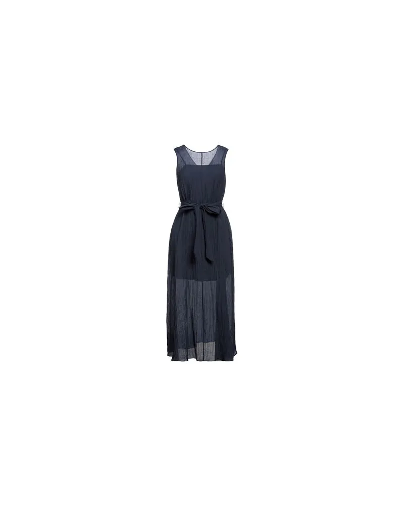 Armani Exchange KLEIDER - Maxi-Kleiderauf YOOX.COM Marineblau