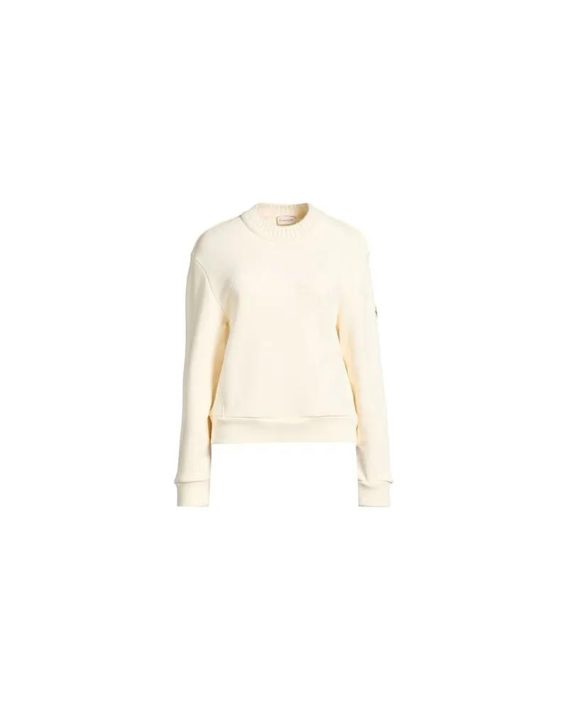Moncler TOPS - Sweatshirtsauf YOOX.COM Elfenbein