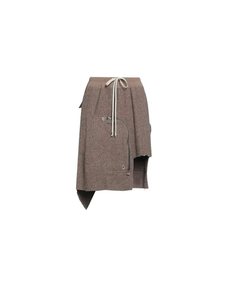 Rick Owens HOSEN & RÖCKE - Midi-Röckeauf YOOX.COM Hellbraun