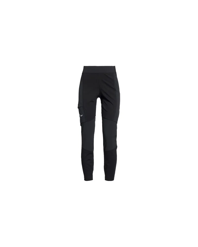 Salewa LAVAREDO - HOSEN & RÖCKE - Leggingsauf YOOX.COM Schwarz