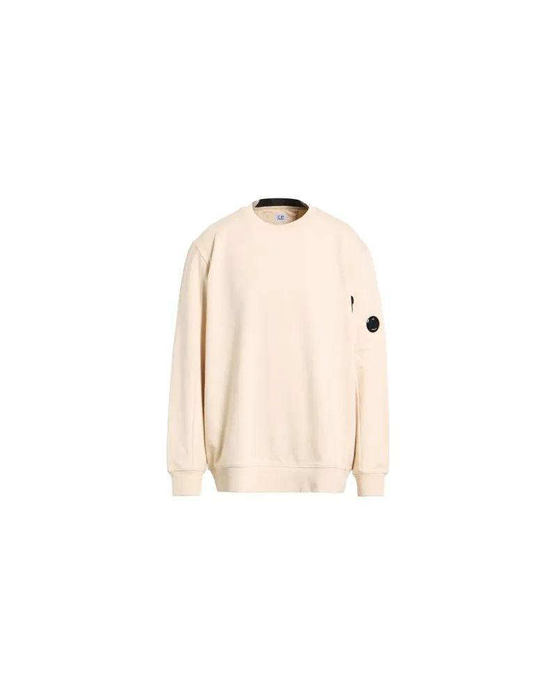 C.P. Company TOPS - Sweatshirtsauf YOOX.COM Cremeweiß