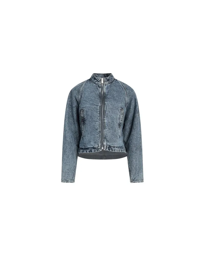 Alaïa JACKEN & MÄNTEL - Jeansjacken/Mäntelauf YOOX.COM Blau