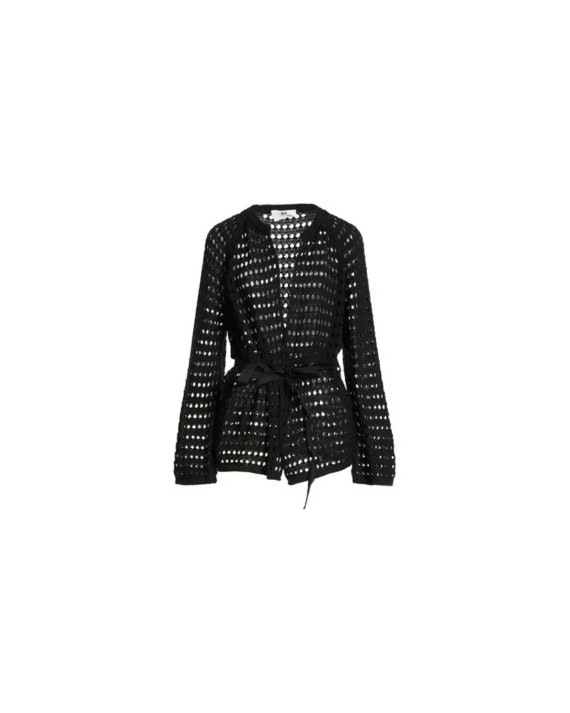 SOLOTRE STRICKWAREN - Strickjackenauf YOOX.COM Schwarz
