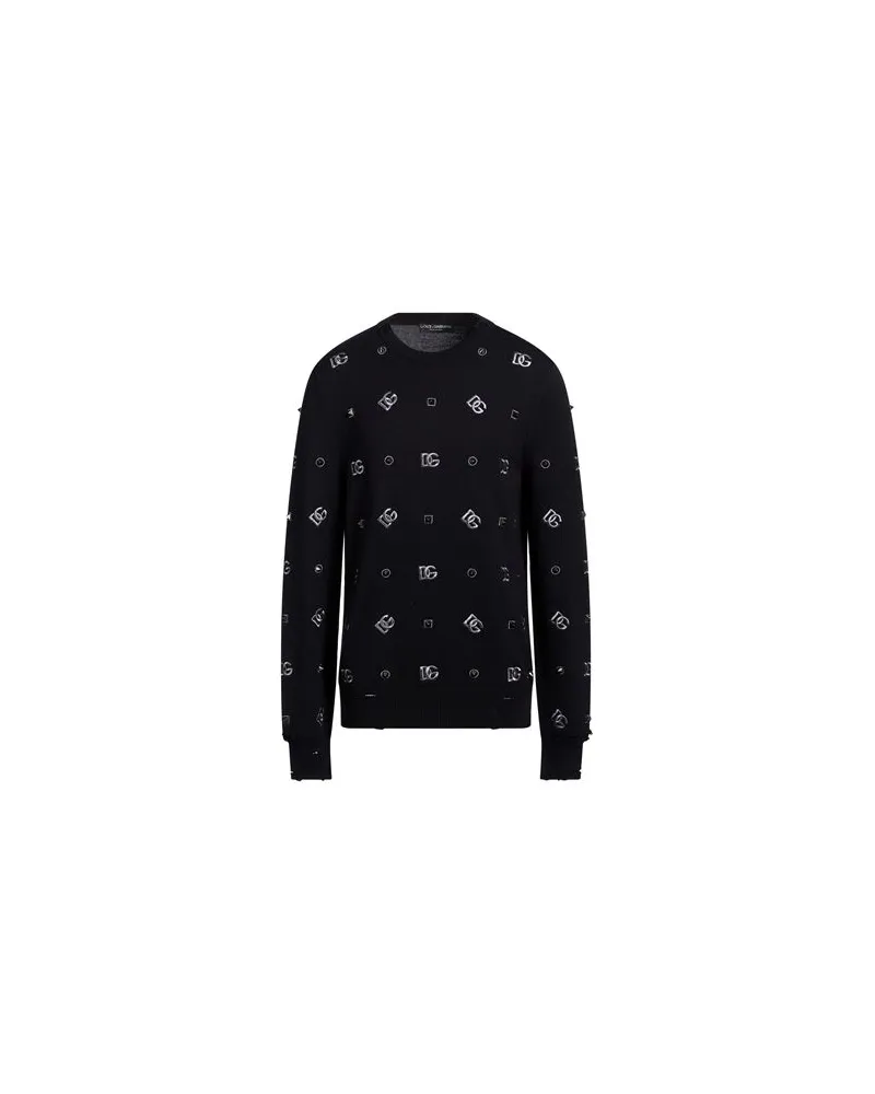 Dolce & Gabbana STRICKWAREN - Pulloverauf YOOX.COM Schwarz