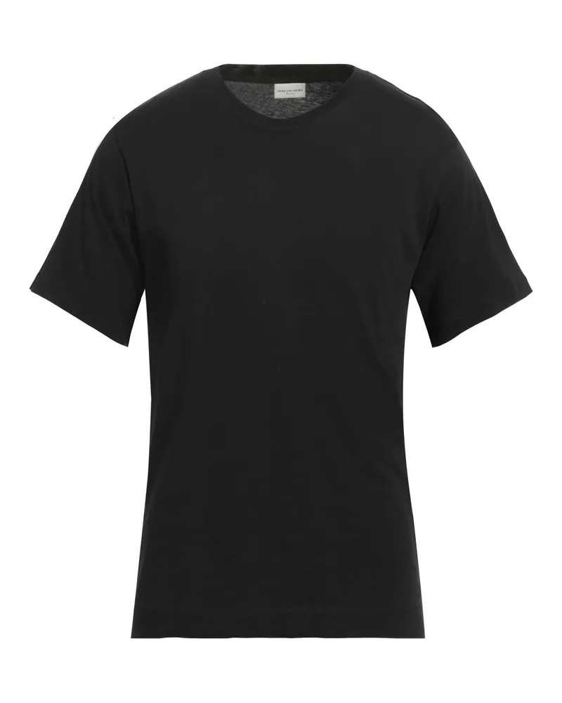 Dries van Noten T-shirts Schwarz