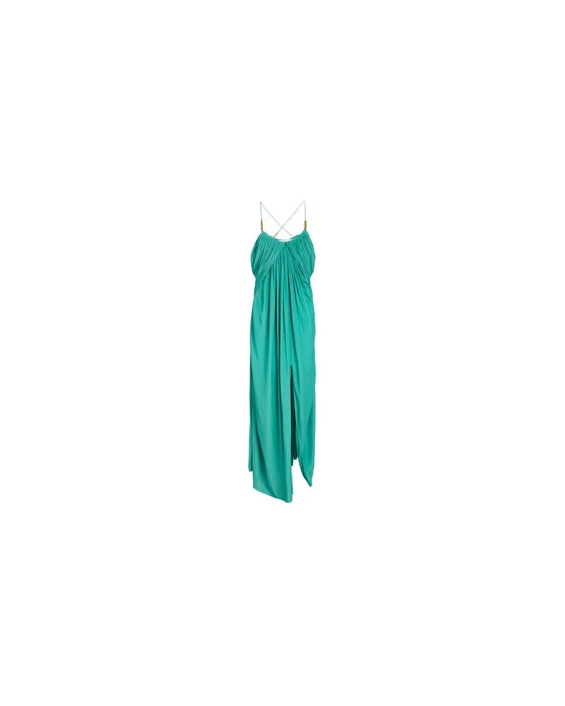 Lanvin KLEIDER - Maxi-Kleiderauf YOOX.COM Säuregrün