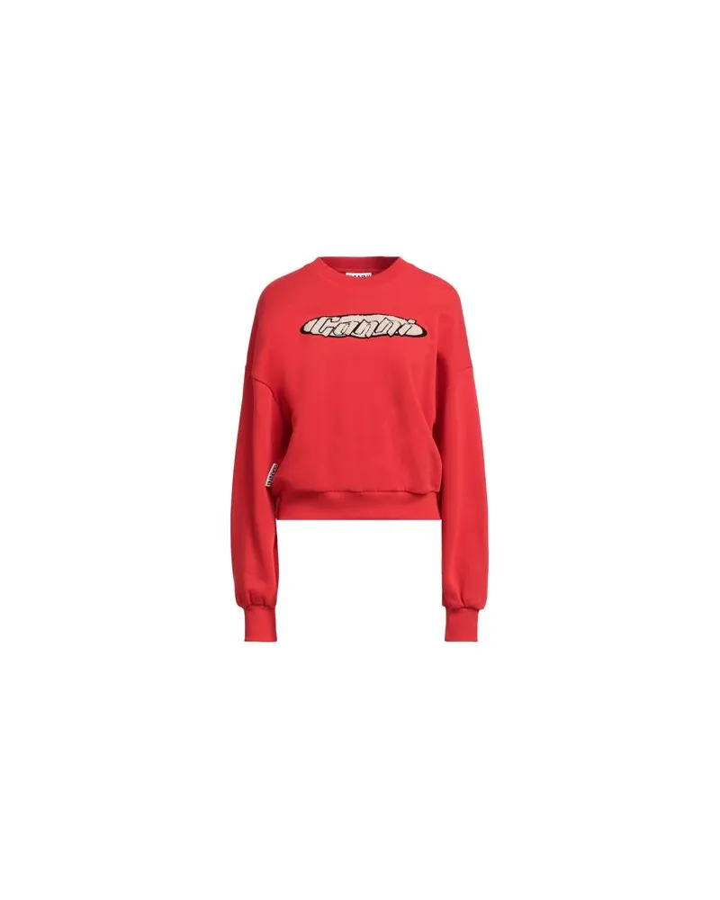 Ganni TOPS - Sweatshirtsauf YOOX.COM Tomatenrot