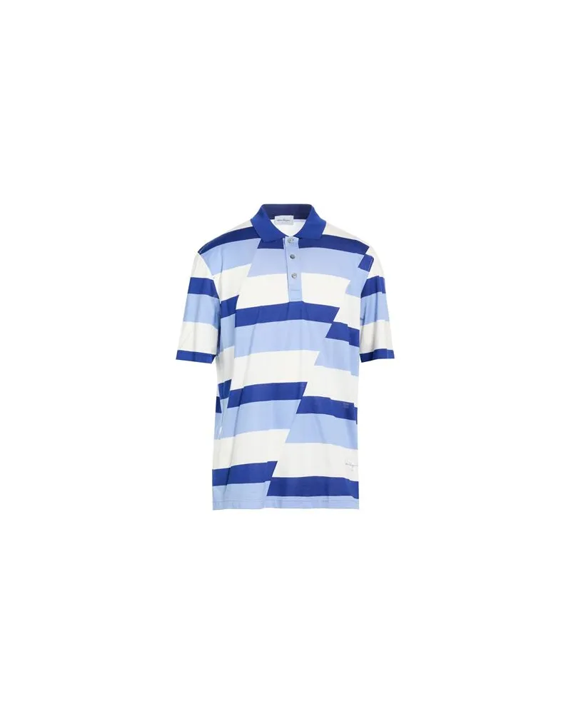 Ferragamo TOPS - Poloshirtsauf YOOX.COM Blau