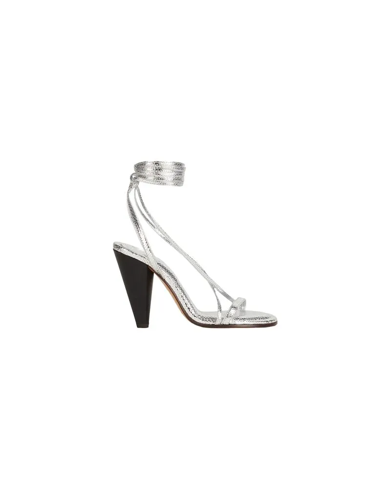 Isabel Marant SCHUHE - Sandalenauf YOOX.COM Silber