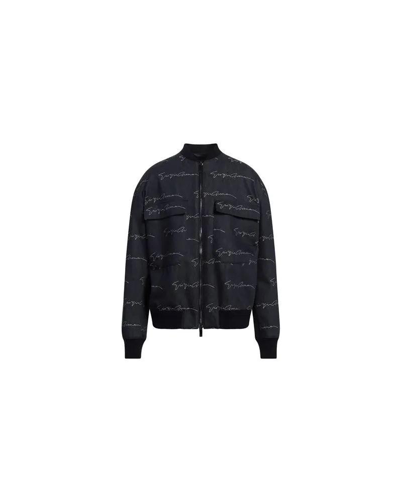 Giorgio Armani JACKEN & MÄNTEL - Jeansjacken/Mäntelauf YOOX.COM Blau