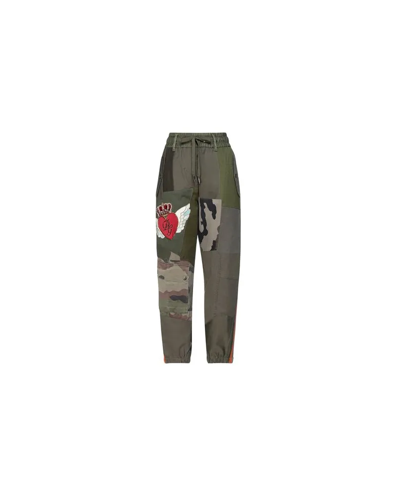 Dolce & Gabbana HOSEN & RÖCKE - Hosenauf YOOX.COM Militärgrün
