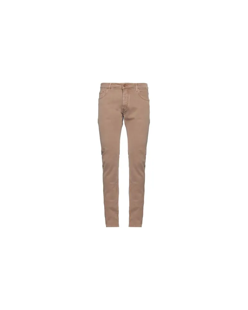 Hand Picked HOSEN & RÖCKE - Jeanshosenauf YOOX.COM Hellbraun