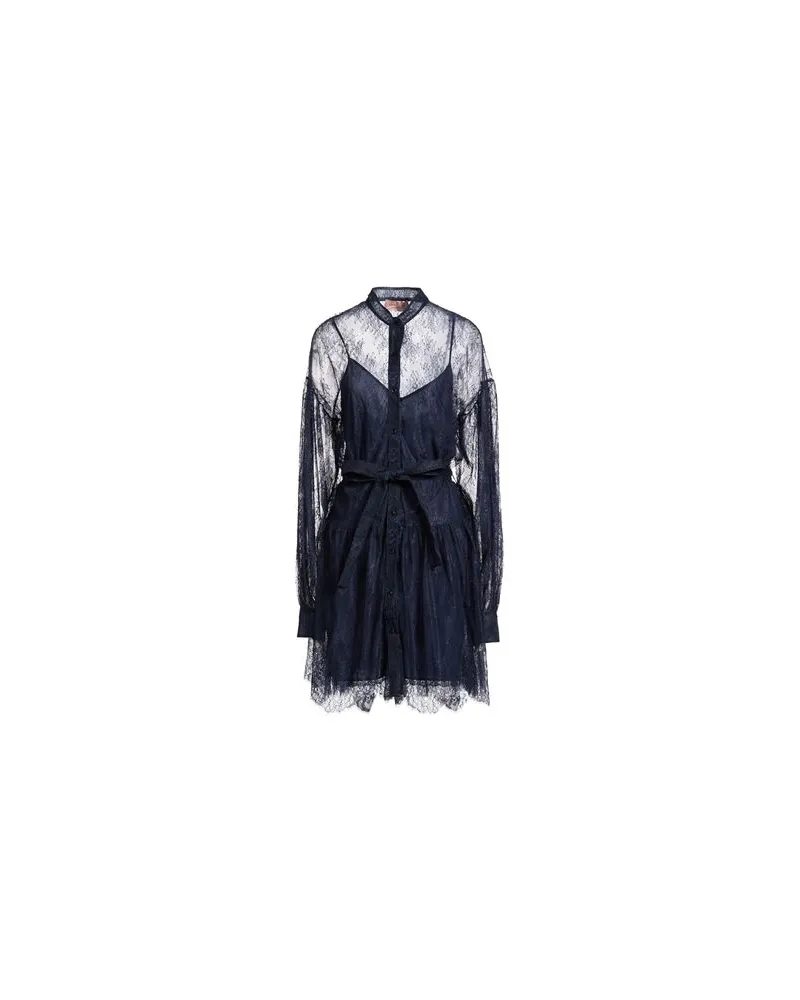 Ermanno Scervino KLEIDER - Mini-Kleiderauf YOOX.COM Marineblau