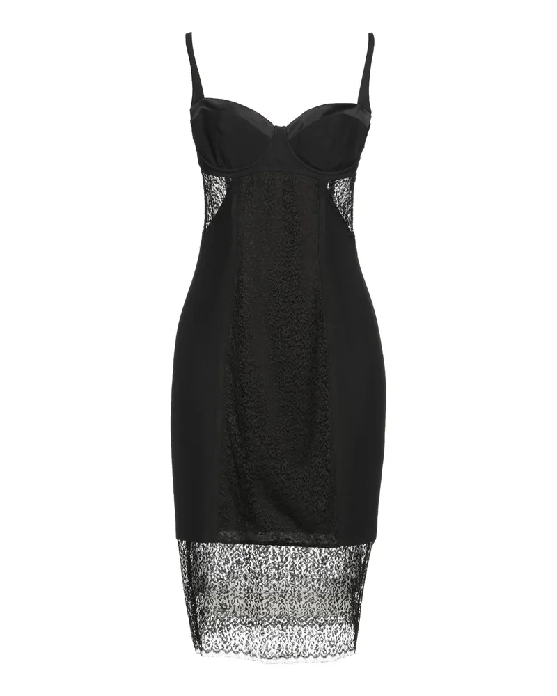 Kiki De Montparnasse Midi-Kleid Schwarz