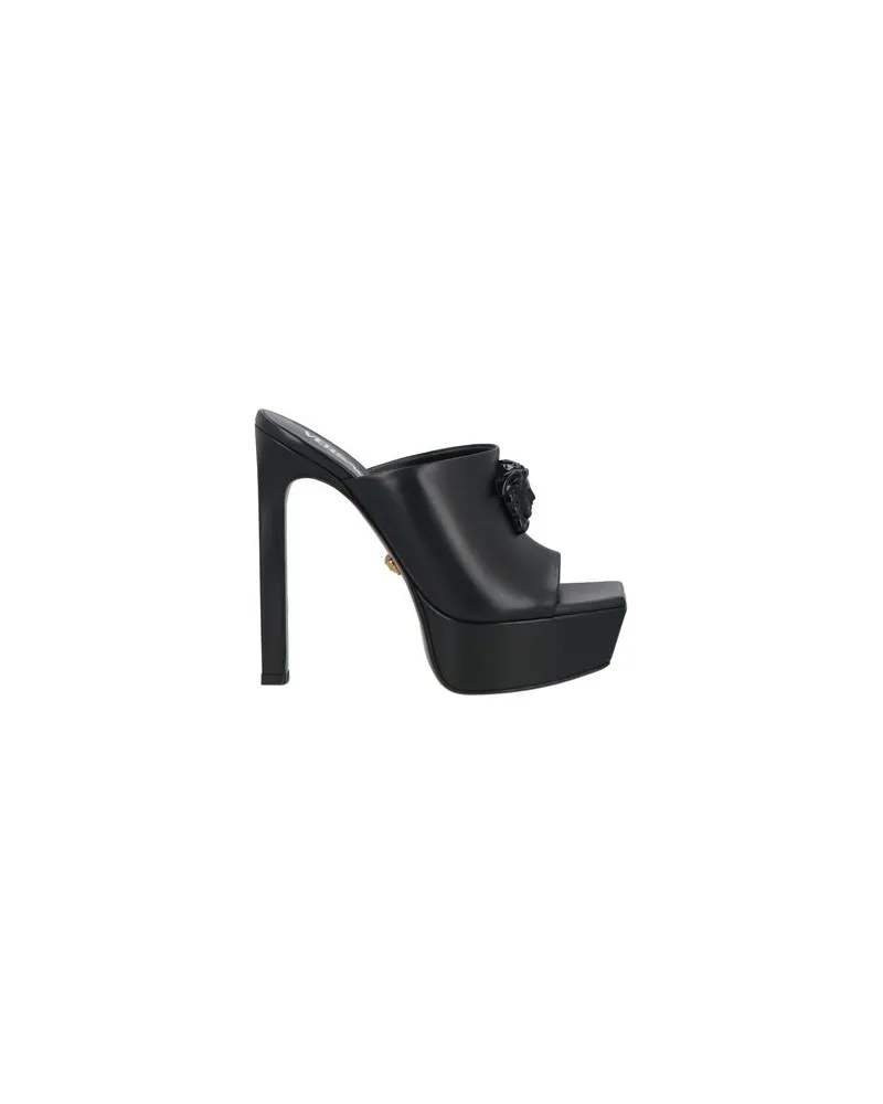 Versace SCHUHE - Sandalenauf YOOX.COM Schwarz