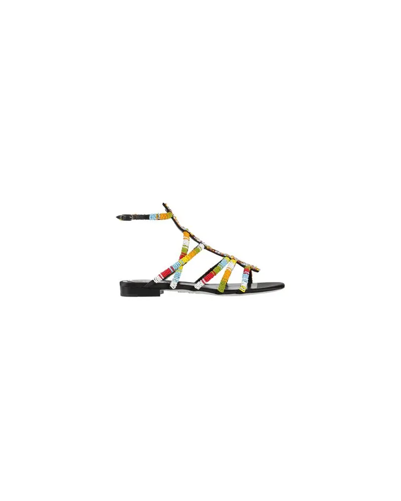 René Caovilla SCHUHE - Sandalenauf YOOX.COM Schwarz