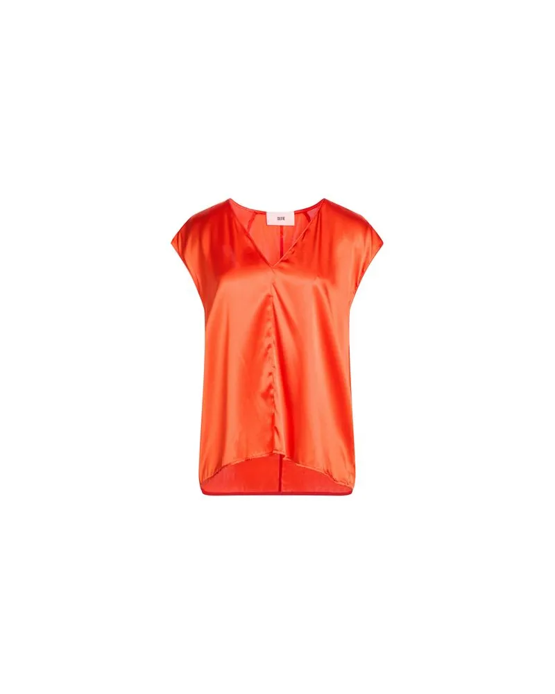 SOLOTRE TOPS - Topsauf YOOX.COM Tomatenrot