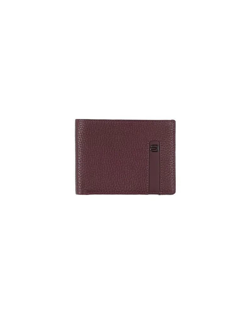 Piquadro Kleinlederwaren - Brieftaschenauf YOOX.COM Bordeaux