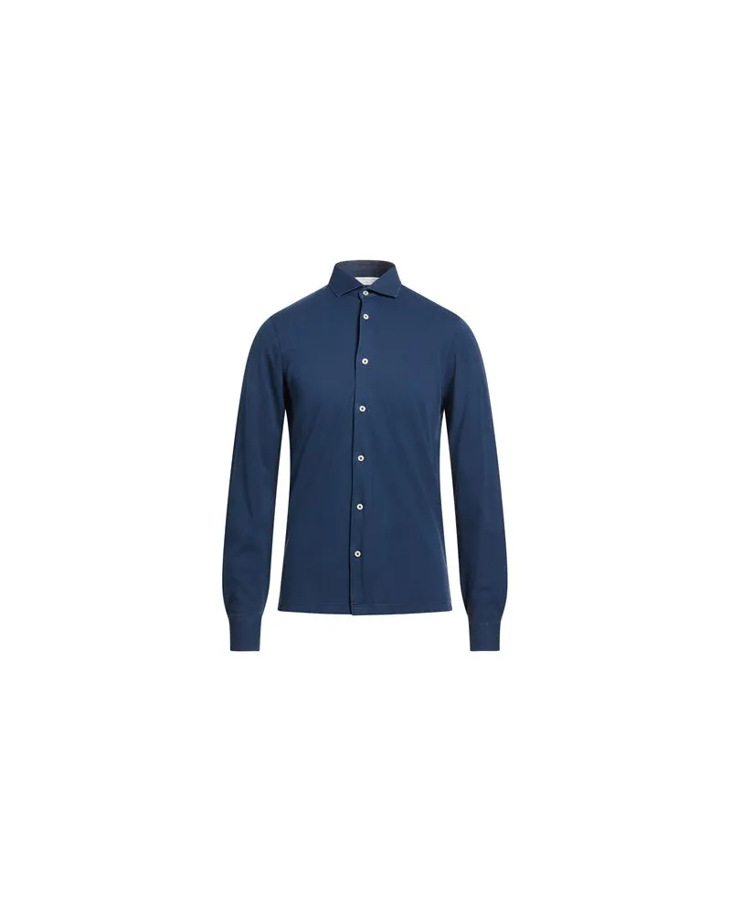 Filippo de Laurentiis TOPS - Hemdenauf YOOX.COM Blau