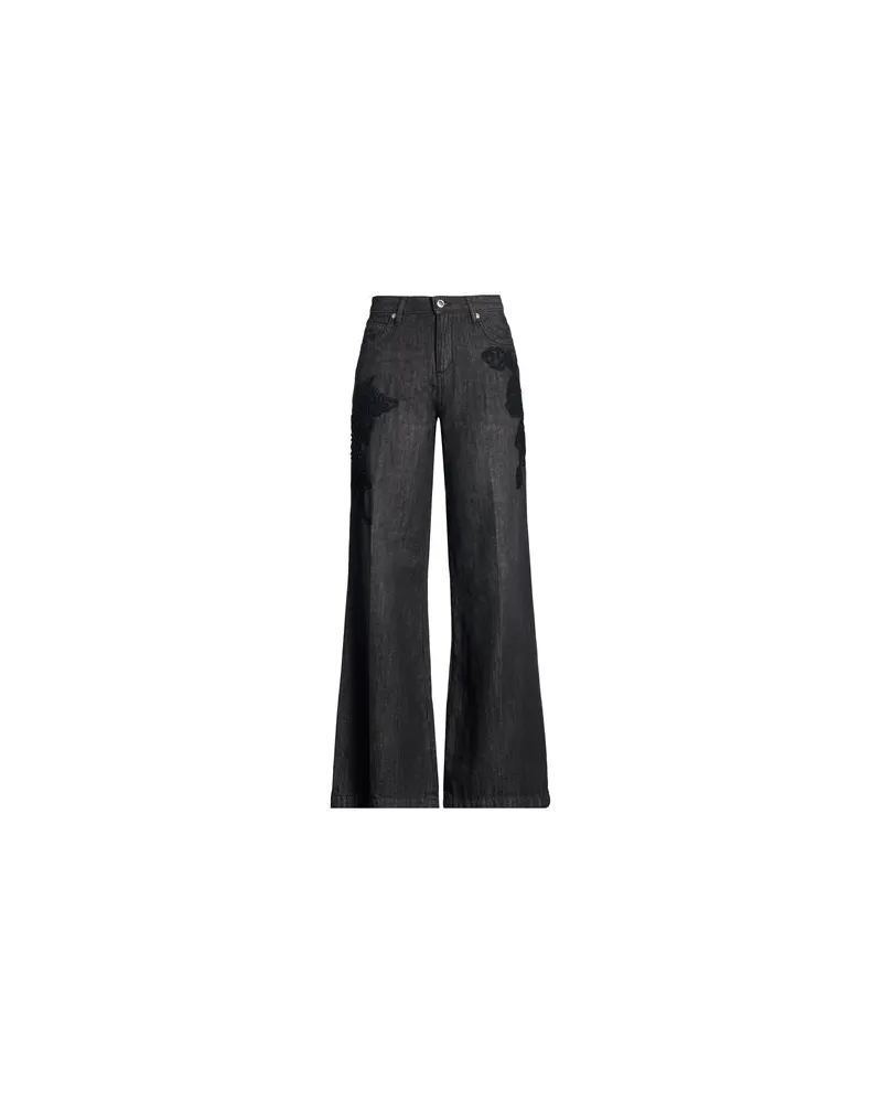 Ermanno Scervino HOSEN & RÖCKE - Jeanshosenauf YOOX.COM Schwarz
