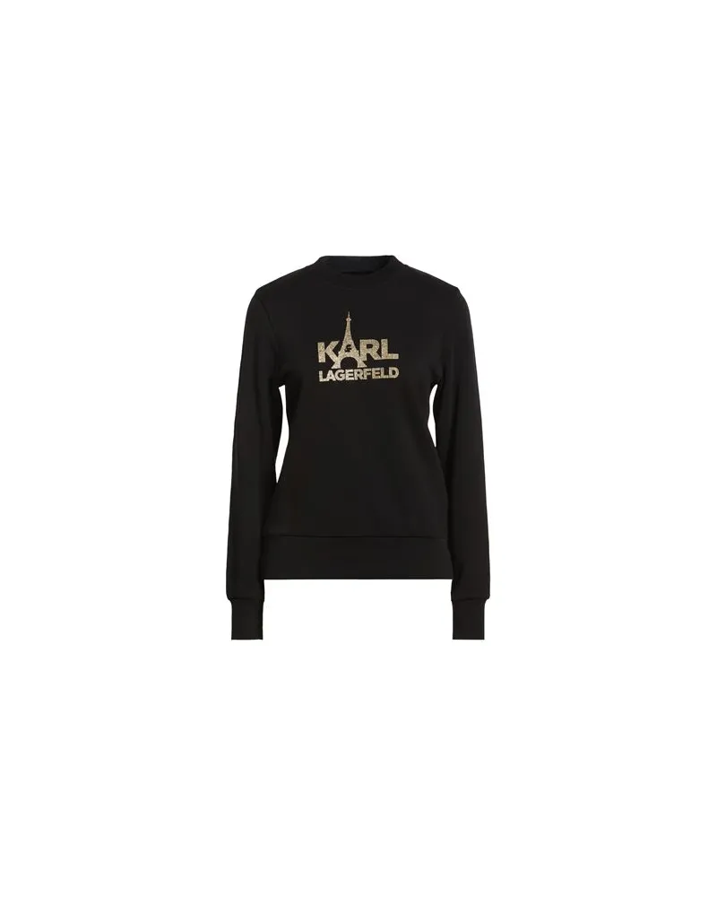 Karl Lagerfeld TOPS - Sweatshirtsauf YOOX.COM Schwarz