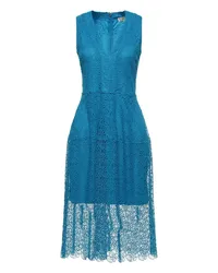 Michael Kors Midi-Kleid Azurblau