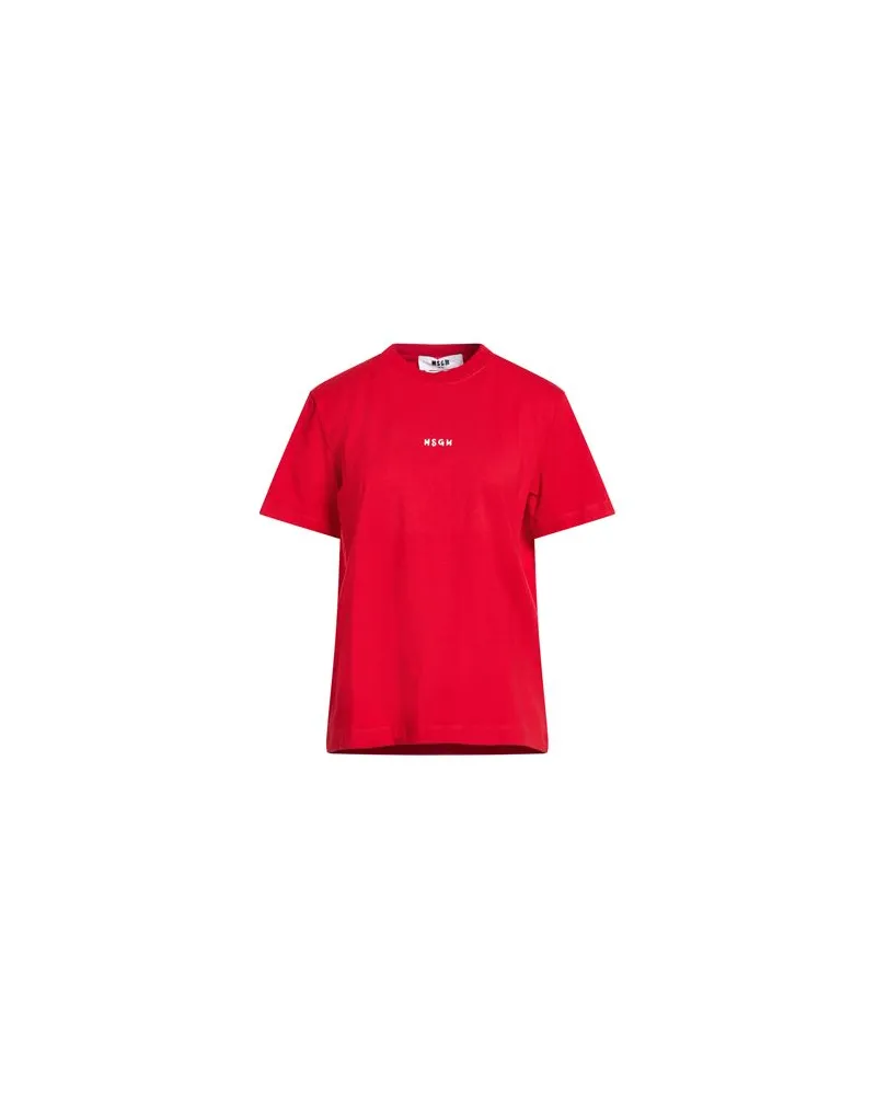 MSGM TOPS - T-shirtsauf YOOX.COM Rot