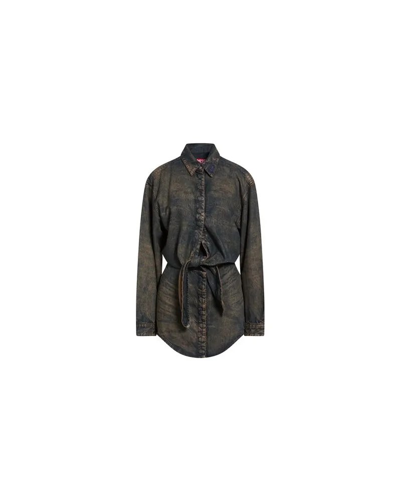 Diesel KLEIDER - Mini-Kleiderauf YOOX.COM Blau