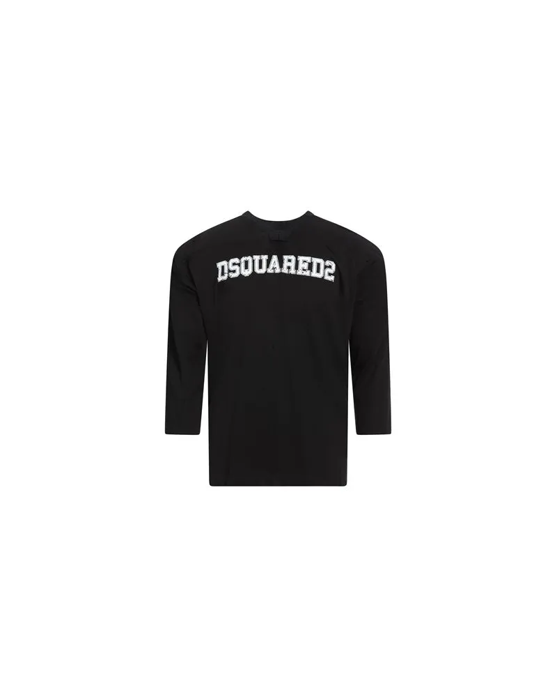 Dsquared2 TOPS - T-shirtsauf YOOX.COM Schwarz