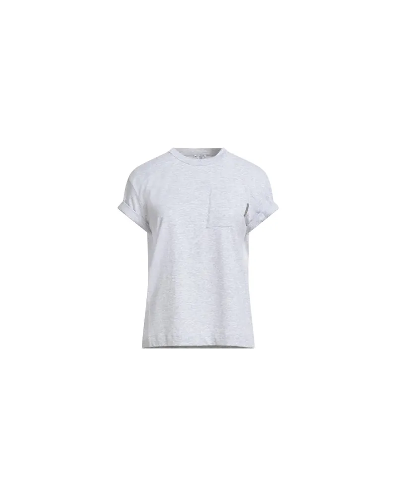 Brunello Cucinelli TOPS - T-shirtsauf YOOX.COM Grau