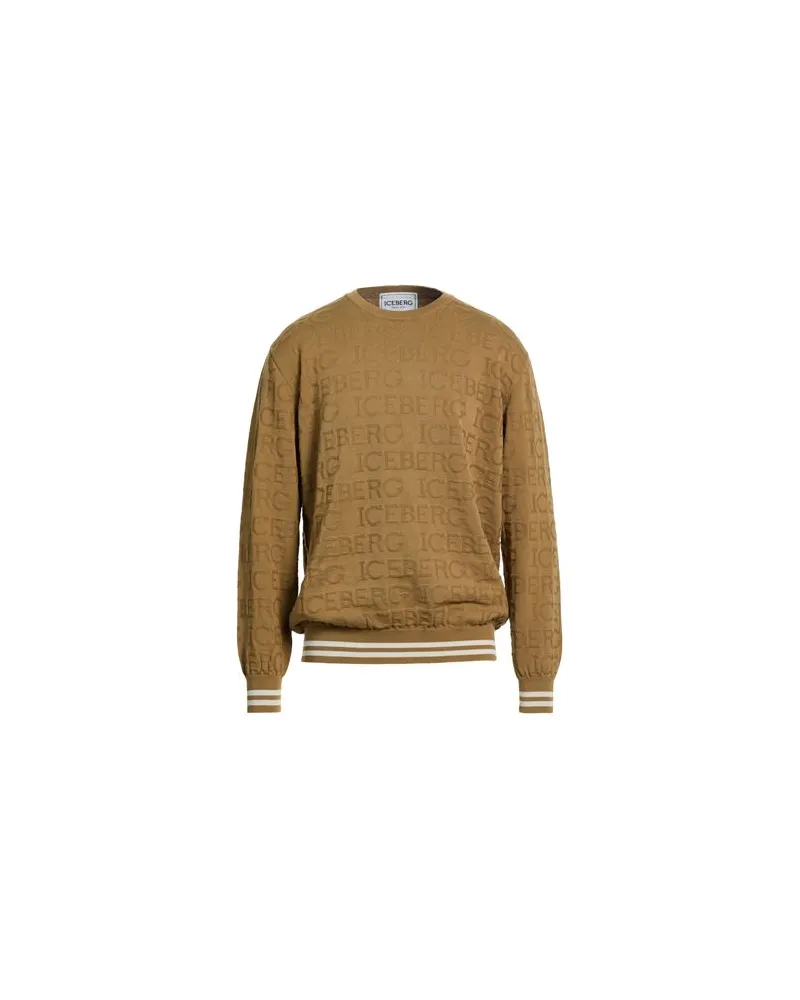 Iceberg MAGLIA GIROCOLLO - STRICKWAREN - Pulloverauf YOOX.COM Kamel