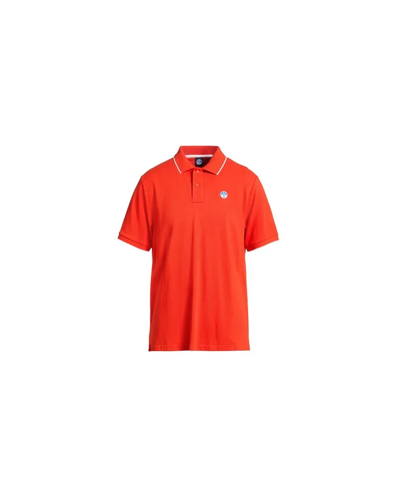 North Sails TOPS - Poloshirtsauf YOOX.COM Tomatenrot
