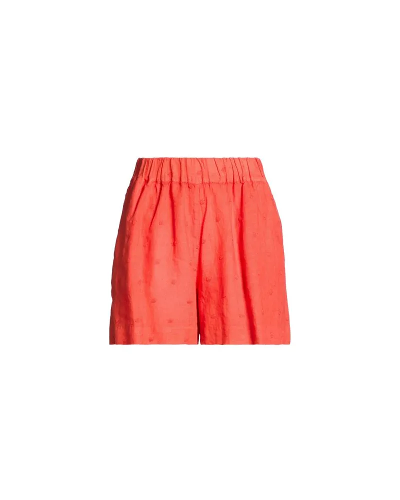 120% Lino HOSEN & RÖCKE - Shorts & Bermudashortsauf YOOX.COM Tomatenrot