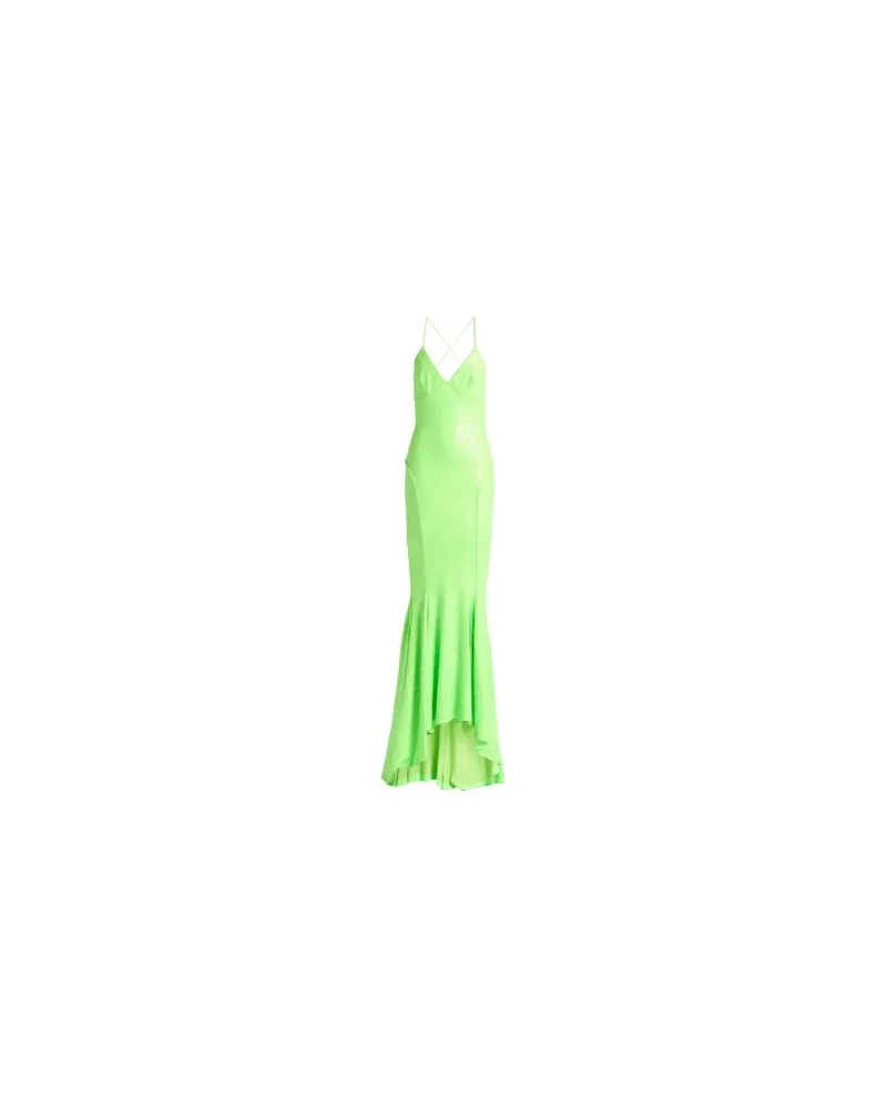 Norma Kamali KLEIDER - Maxi-Kleiderauf YOOX.COM Limettengrün