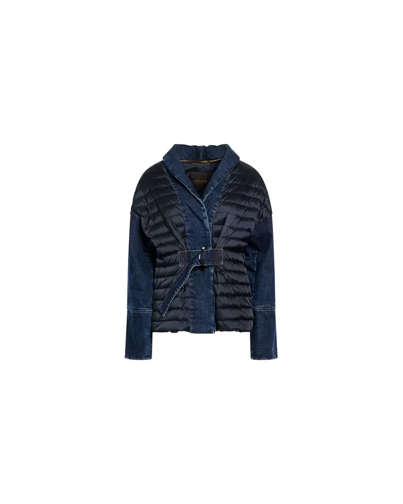 MOORER JACKEN & MÄNTEL - Jeansjacken/Mäntelauf YOOX.COM Blau
