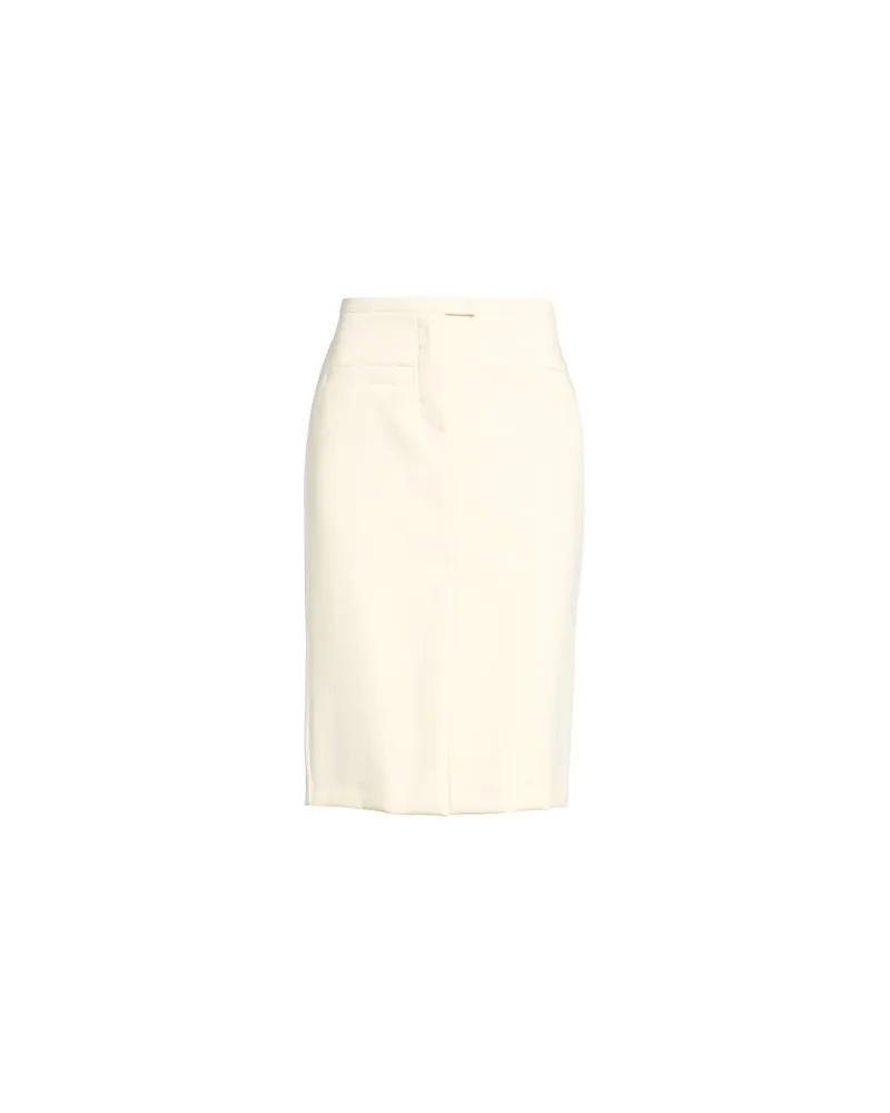 Patrizia Pepe HOSEN & RÖCKE - Midi-Röckeauf YOOX.COM Cremeweiß