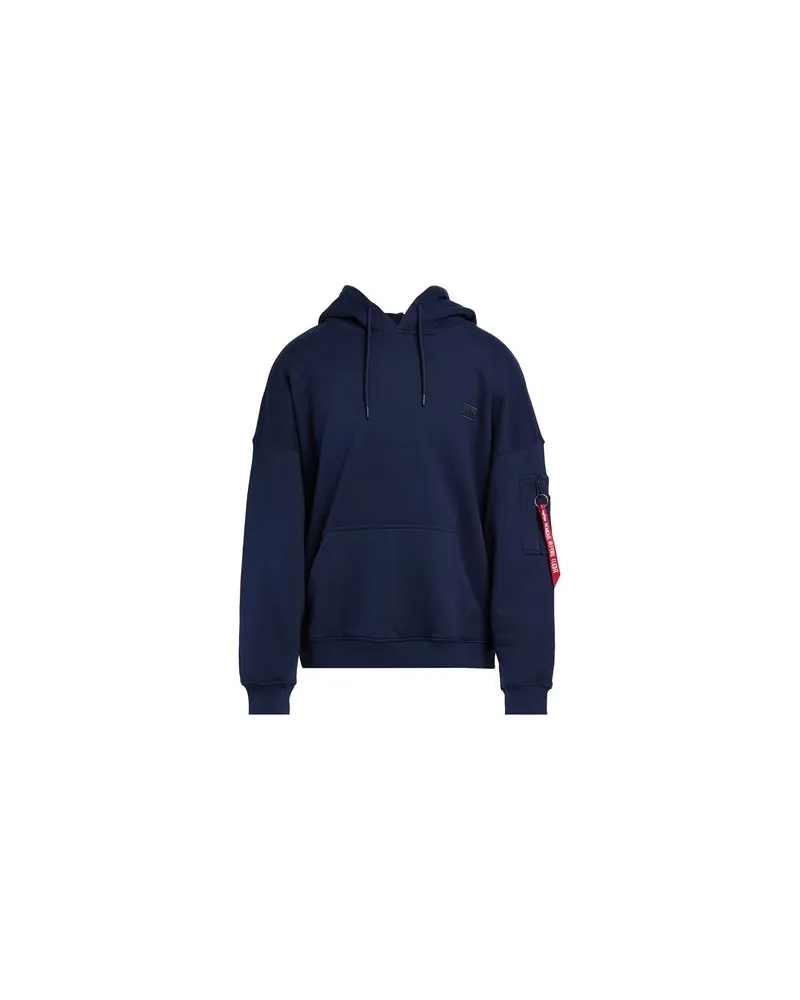 Alpha Industries TOPS - Sweatshirtsauf YOOX.COM Marineblau